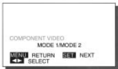 FUJITSU HTM-42A - Choisissez le paramètre de réglage. - 2