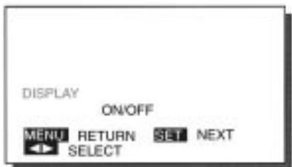 FUJITSU HTM-42A - Choisissez le paramètre de réglage. - 1