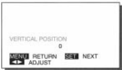FUJITSU HTM-42A - Choisissez le paramètre de réglage. - 1