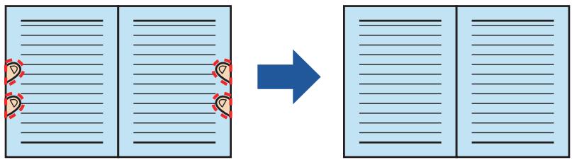 FUJITSU SCANSNAP IX100 - Remplacer des doigts capturés sur une image numérique (lorsqu'un livre est numérique) - 1