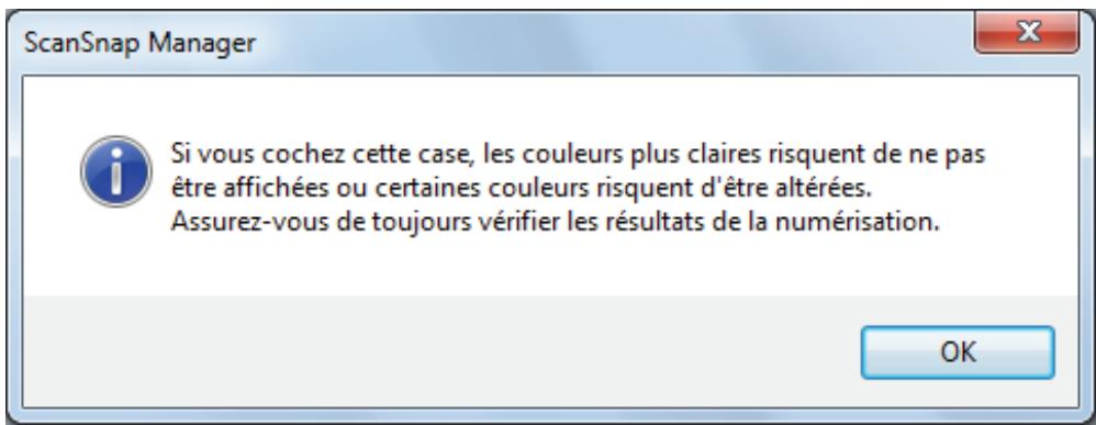 FUJITSU SCANSNAP IX100 - Réduire l'effet de transparence - 2
