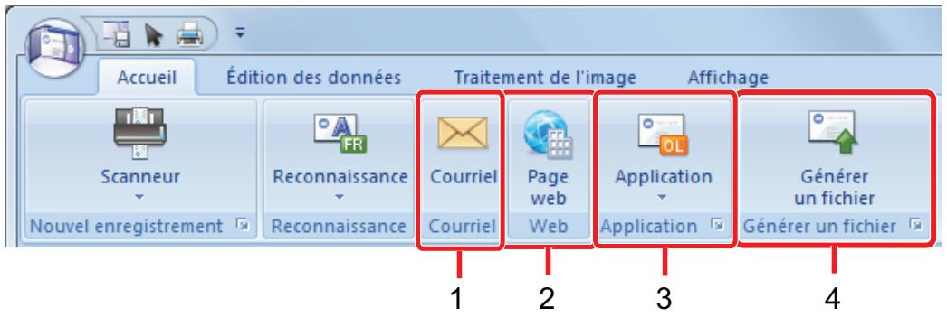 FUJITSU SCANSNAP IX100 - Lier les données des cartes avec d'autres applications - 1
