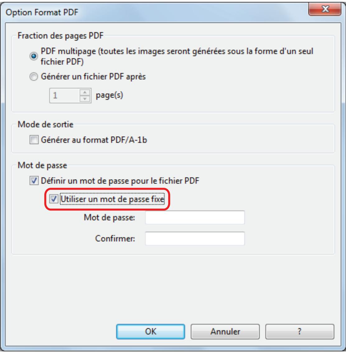 FUJITSU SCANSNAP IX100 - - Pour utiliser un mot de passe prédéfini - 1