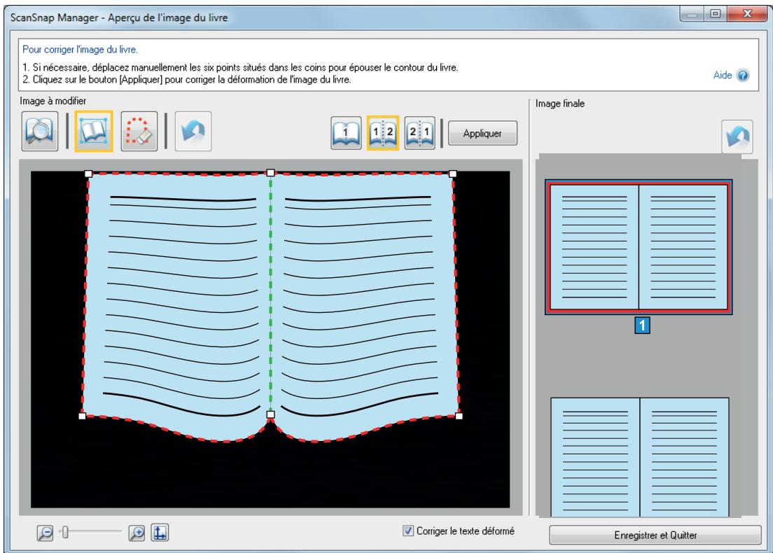 FUJITSU SCANSNAP IX100 - Sélectionnéz la page à découvert dans [Image finale]. - 4