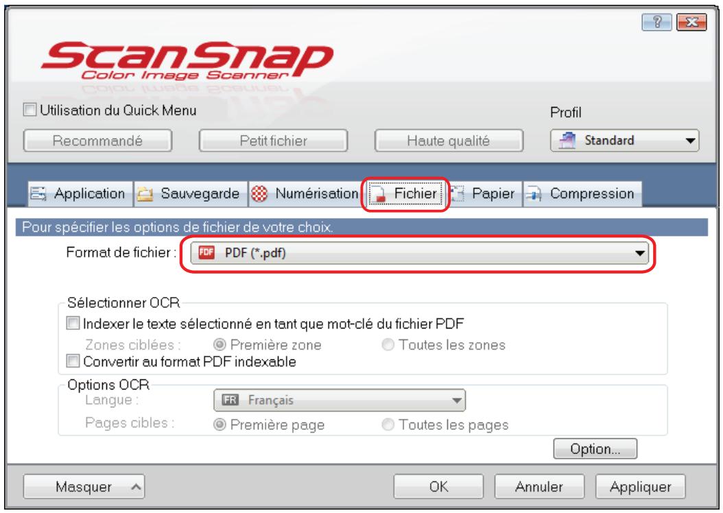 FUJITSU SCANSNAP IX100 - Assigner des mots clés aux fichiers PDF - 1