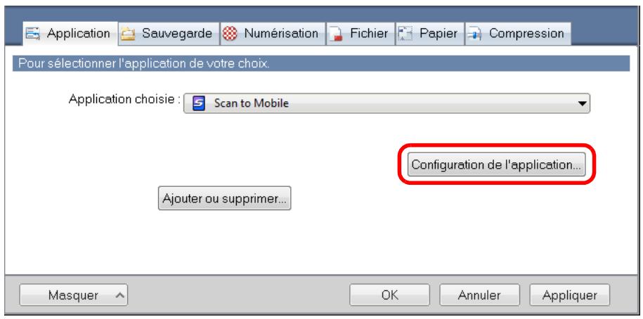 FUJITSU SCANSNAP S1100I - Modifiez les paramètres de Scan to Mobile. (Ou rendez-vous à l'objet 4.) - 1