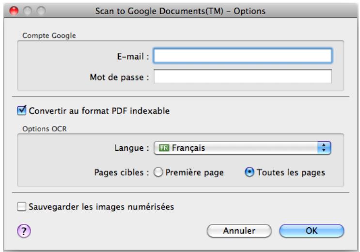 FUJITSU SCANSNAP S1100I - Modifiez les paramètres de Scan to Google Documents(TM). (Ou rendez-vous à l' étape 4.). - 2