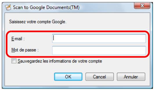 FUJITSU SCANSNAP S1100I - Modifiez les paramètres de Scan to Google Documents(TM). (Ou rendez-vous à l'objet 5.). - 6