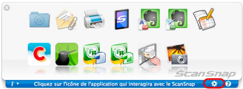 FUJITSU SCANSNAP S1100I - Cliquez sur dans le Quick Menu. - 1