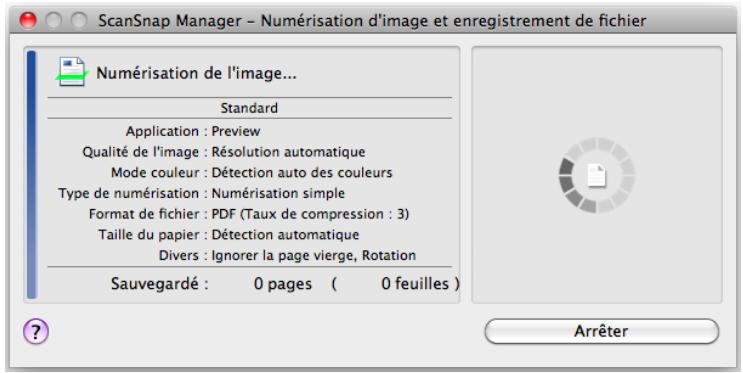 FUJITSU SCANSNAP S1100I - Appuyez sur la touche [Scan/Stop] du ScanSnap pour démarrer la numérisation. - 3
