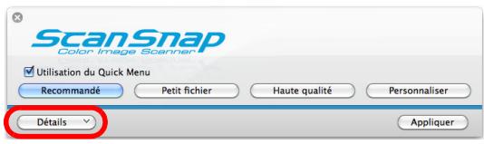 FUJITSU SCANSNAP S1100I - - Avec le Quick Menu - 1