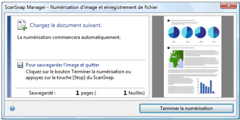 FUJITSU SCANSNAP S1100I - Appuyez sur la touche [Scan/Stop] du ScanSnap pour démarrer la numérisation. - 4