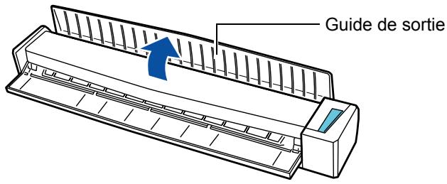 FUJITSU SCANSNAP S1100I - Ouvrez le guide de chargement du ScanSnap. - 3