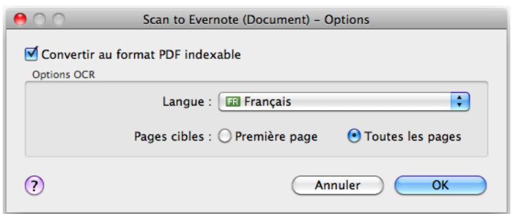 FUJITSU SCANSNAP S1100I - Modifiez les paramètres de Scan to Evernote (Document). (Ou rendez-vous à l'objet 5.) - 2