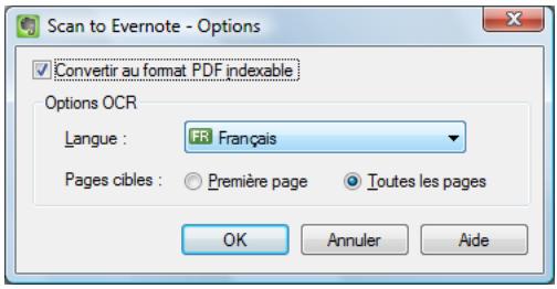FUJITSU SCANSNAP S1100I - Modifiez les paramètres de Scan to Evernote (Document). (Ou rendez-vous à l'objet 5.) - 2