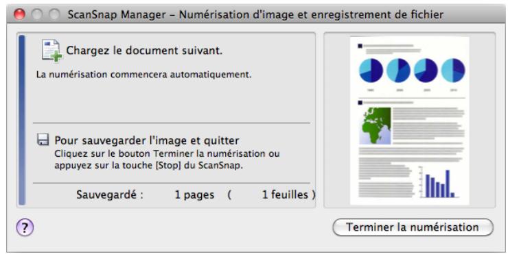 FUJITSU SCANSNAP S1100I - Appuyez sur la touche [Scan/Stop] du ScanSnap pour démarrer la numérisation. - 4