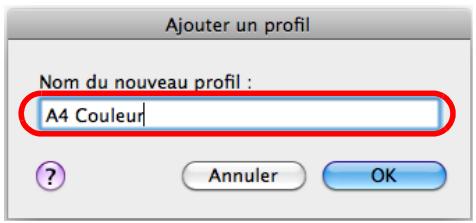 FUJITSU SCANSNAP S1100I - Nommez le profil, puis cliquez sur le bouton OK. - 1