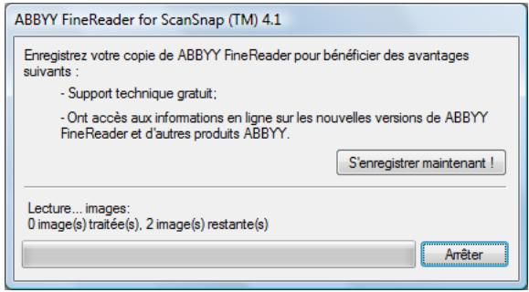 FUJITSU SCANSNAP S1100I - Appuyez sur la touche [Scan/Stop] du ScanSnap pour terminer la numérisation. - 1