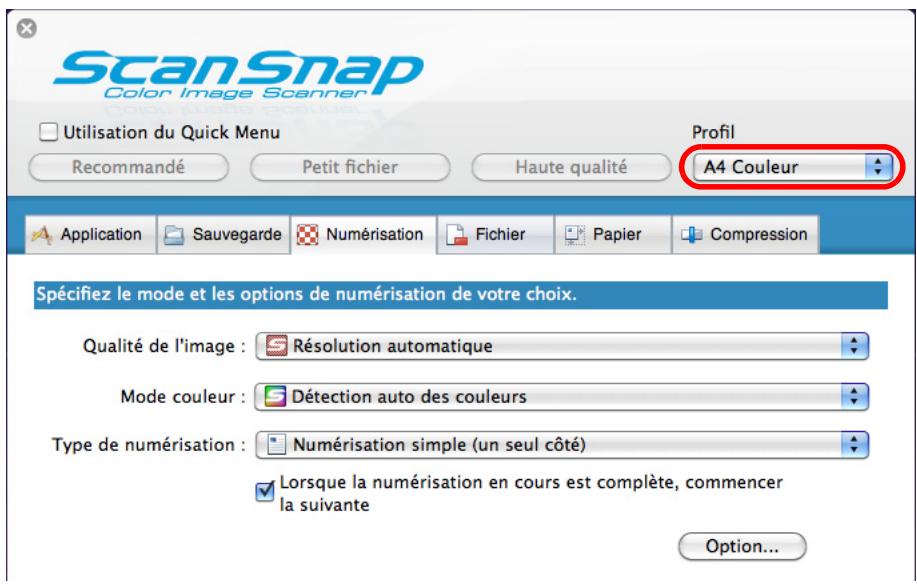 FUJITSU SCANSNAP S1100I - Nommez le profil, puis cliquez sur le bouton OK. - 2