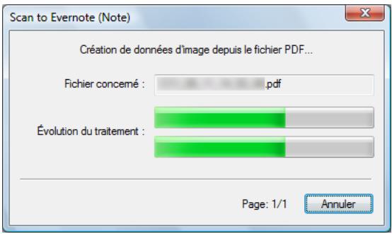 FUJITSU SCANSNAP S1100I - Cliquez sur l'icone de Scan to Evernote (Note). - 3