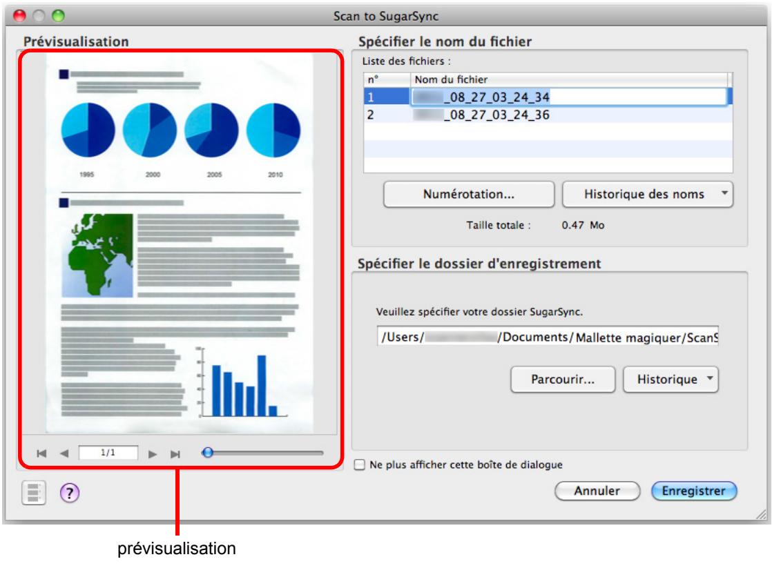 FUJITSU SCANSNAP S1300I,  SCANSNAP S1300I DELUXE - Confirmez l'image numérique dans le volet de prévisualisation. - 1