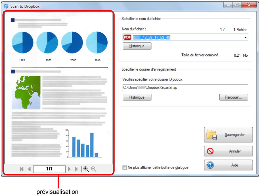 FUJITSU SCANSNAP S1300I,  SCANSNAP S1300I DELUXE - Confirmez l'image numérique dans le volet de prévisualisation. - 1