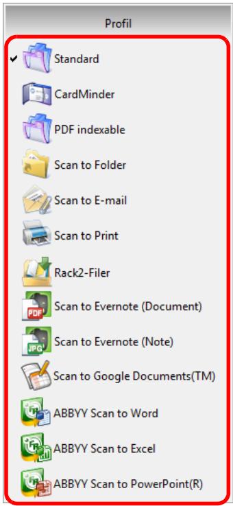 FUJITSU SCANSNAP S1300I,  SCANSNAP S1300I DELUXE - Sélectionnez un profil. - 2