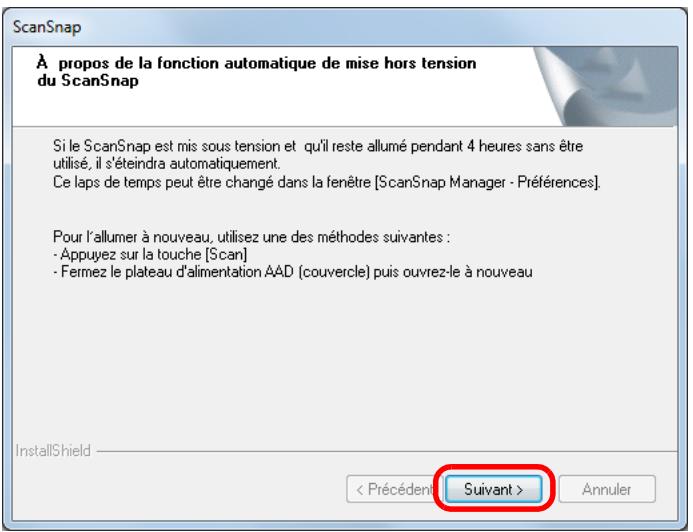 FUJITSU SCANSNAP S1300I,  SCANSNAP S1300I DELUXE - Lisez les explications et appuyez sur le bouton Suivant. - 1
