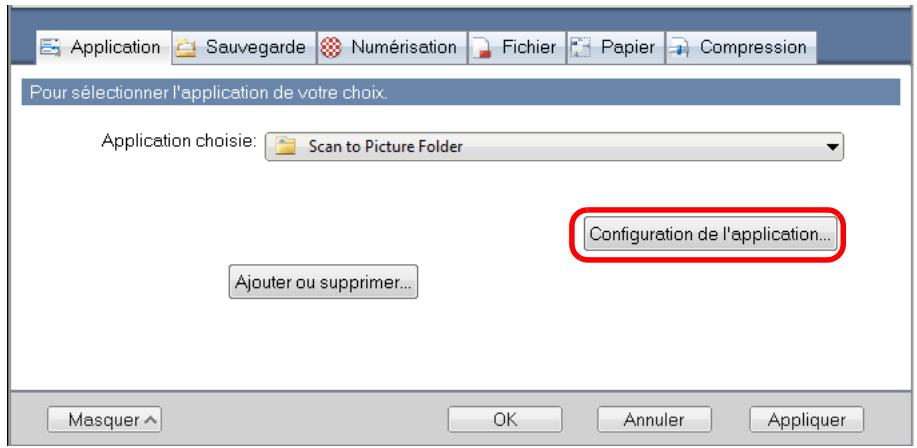 FUJITSU SCANSNAP S1300I,  SCANSNAP S1300I DELUXE - Modifiez les paramètres de Scan to Picture Folder. (Ou rendez-vous à l' étape 4.) - 1