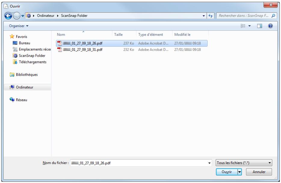 FUJITSU SCANSNAP S1300I,  SCANSNAP S1300I DELUXE - Cliquez sur le bouton Sauvegarder. - 1