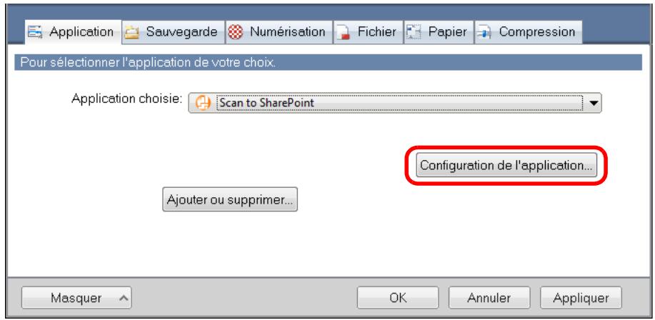 FUJITSU SCANSNAP S1300I,  SCANSNAP S1300I DELUXE - Modifiez les paramètres de Scan to SharePoint. (Ou rendez-vous à l' étape 4.) - 1