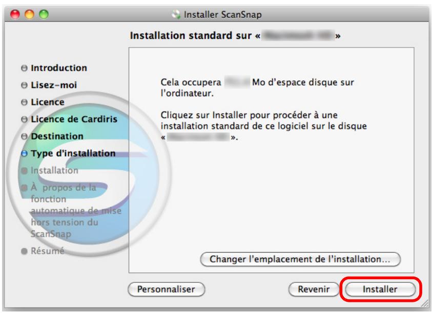 FUJITSU SCANSNAP S1300I,  SCANSNAP S1300I DELUXE - 11.Cliquez sur le bouton Installer. - 1