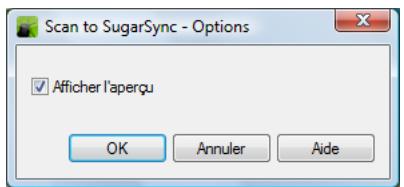 FUJITSU SCANSNAP S1300I,  SCANSNAP S1300I DELUXE - Modifie les paramètres de Scan to SugarSync (Ou rendez-vous à l' étape 4.). - 2