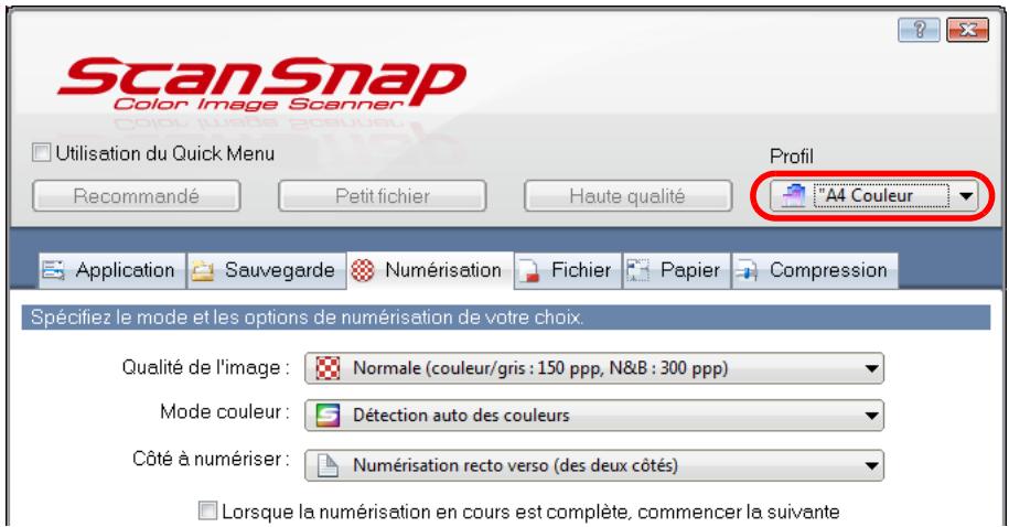 FUJITSU SCANSNAP S1300I, SCANSNAP S1300I DELUXE - Nommez le profil puis cliquez sur le bouton OK. - 2