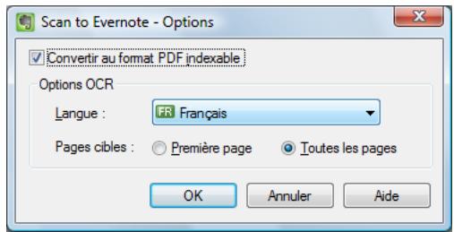 FUJITSU SCANSNAP S1300I,  SCANSNAP S1300I DELUXE - Modifiez les paramètres de Scan to Evernote (Document). (Ou rendez-vous à l' étape 4.) - 2