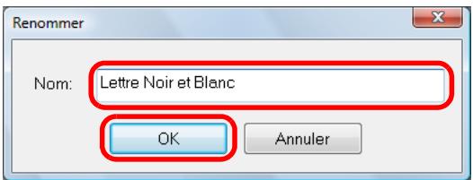 FUJITSU SCANSNAP S1300I,  SCANSNAP S1300I DELUXE - Renommez le profil puis cliquez sur le bouton OK. - 1