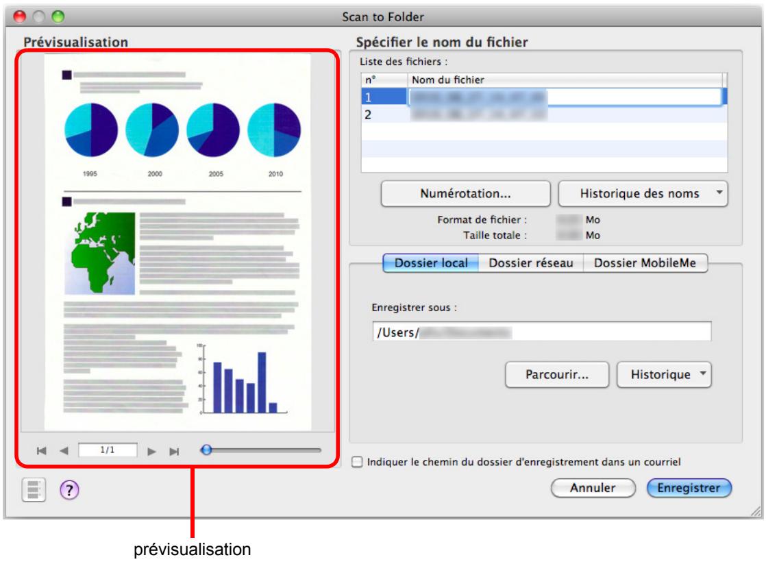 FUJITSU SCANSNAP S1300I, SCANSNAP S1300I DELUXE - Confirmez l'image numérique dans le volet de prévisualisation. - 1