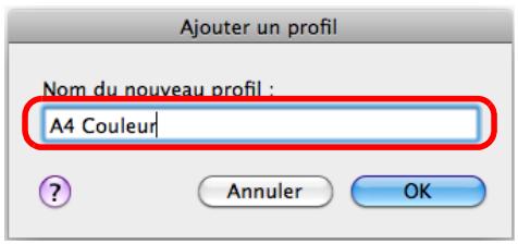 FUJITSU SCANSNAP S1300I,  SCANSNAP S1300I DELUXE - Nommez le profil puis cliquez sur le bouton OK. - 1