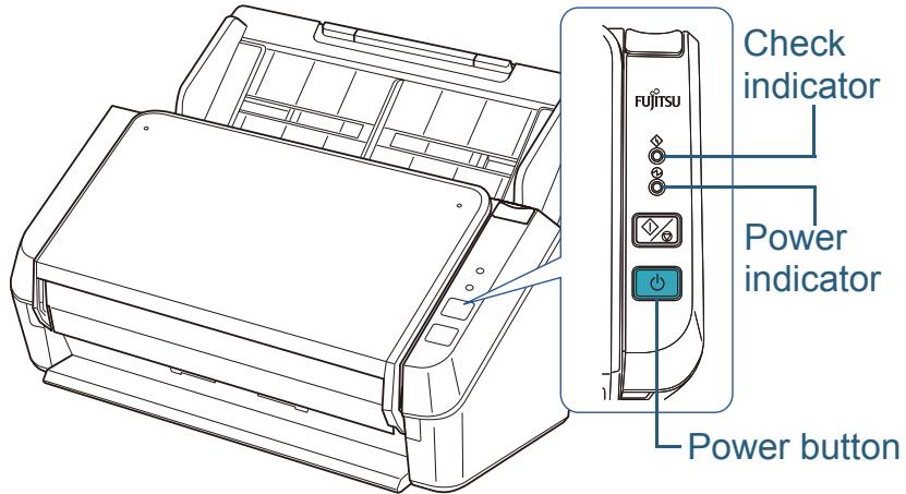 FUJITSU SP-1120 - Turning the Power ON - 1