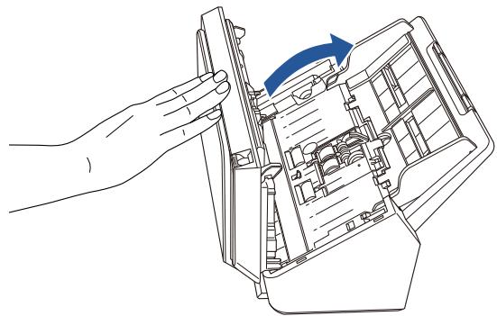 FUJITSU SP-1120 - How to Close the ADF - 1