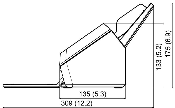 FUJITSU SP-1120 - A.3 Outer Dimensions - 2