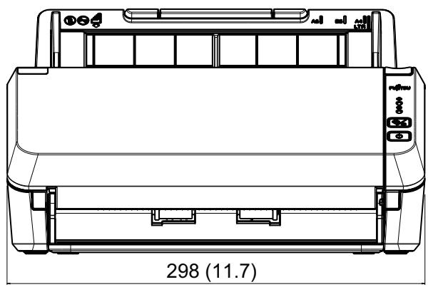 FUJITSU SP-1125 - A.3 Outer Dimensions - 1