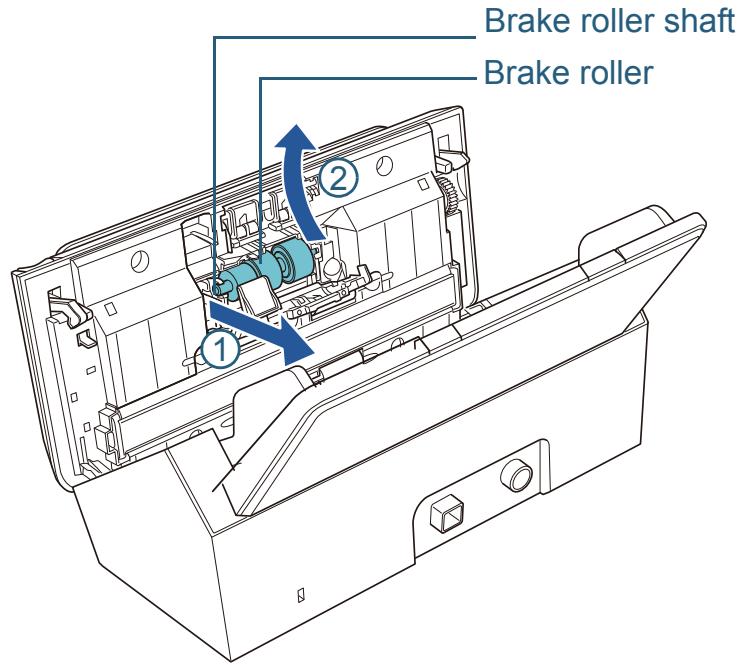 FUJITSU SP-1125 - Replacing the Roller Set - 3