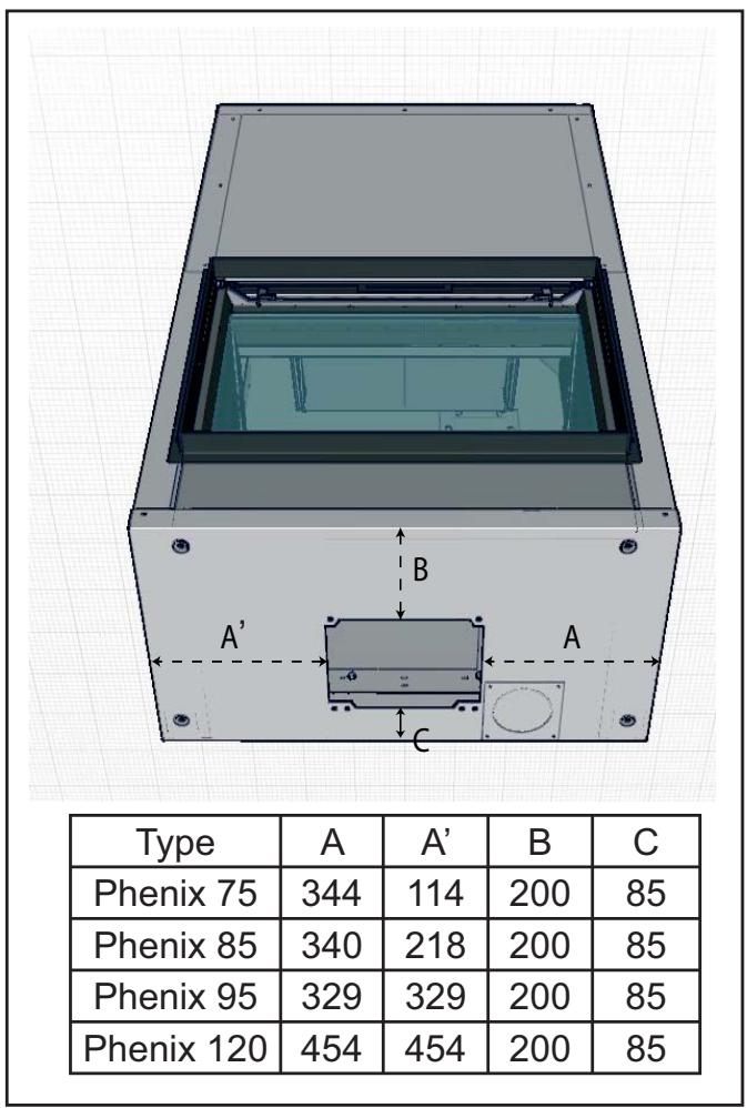 BODART & GONAY BODART & GONAY PHENIX 95 - Encombrement de la ventilation - 1