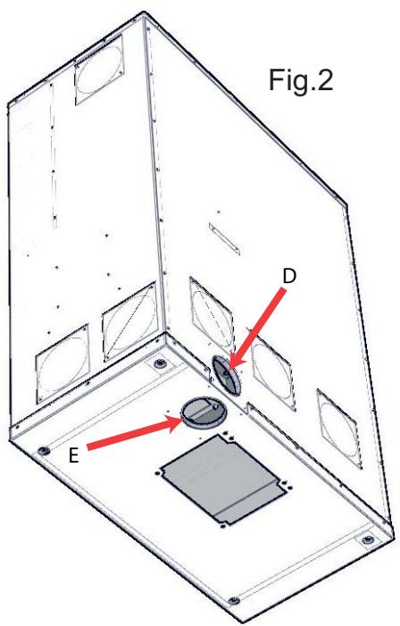 BODART & GONAY BODART & GONAY PHENIX 95 - Prise d'air pour la combustion - 1