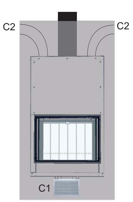 BODART & GONAY BODART & GONAY PHENIX 95 - Combustion / Convection: schéma de synthèse - 1