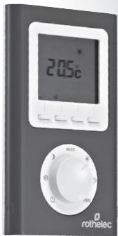 ROTHELEC CHAUFFAGE ECO-ELECTRIQUE - Thermostat sans fil programmable (THP) - 4