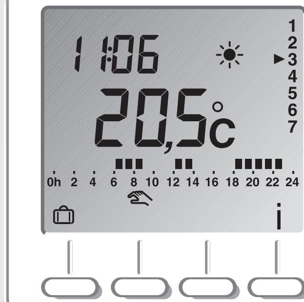 ROTHELEC CHAUFFAGE ECO-ELECTRIQUE - Thermostat sans fil programmable (THP) - 1