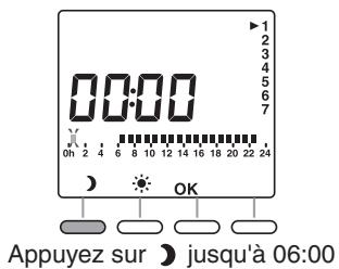 ROTHELEC ECO-ELECTRIQUE R2012G - Validator et copier le programme pour le jour suivant - 5