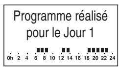 ROTHELEC ECO-ELECTRIQUE R2012G - Validator et copier le programme pour le jour suivant - 1